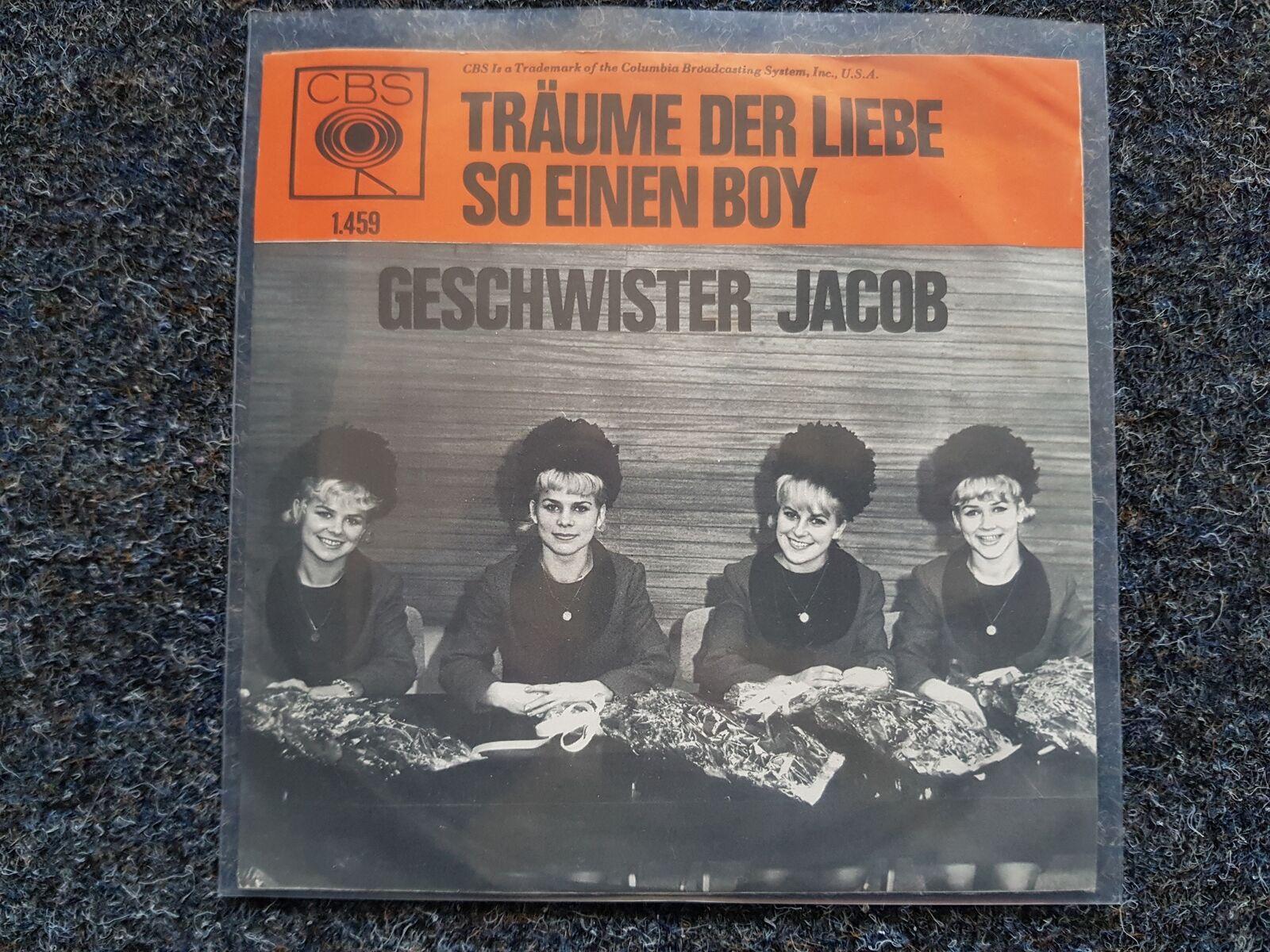 7"" Single Vinyl Geschwister Jacob/ Sisters - Träume der Liebe/ So einen Boy HOLL