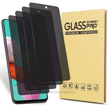 For Samsung Galaxy A54 A52 S25 S24 S23 Privacy Tempered Glass Screen Protector