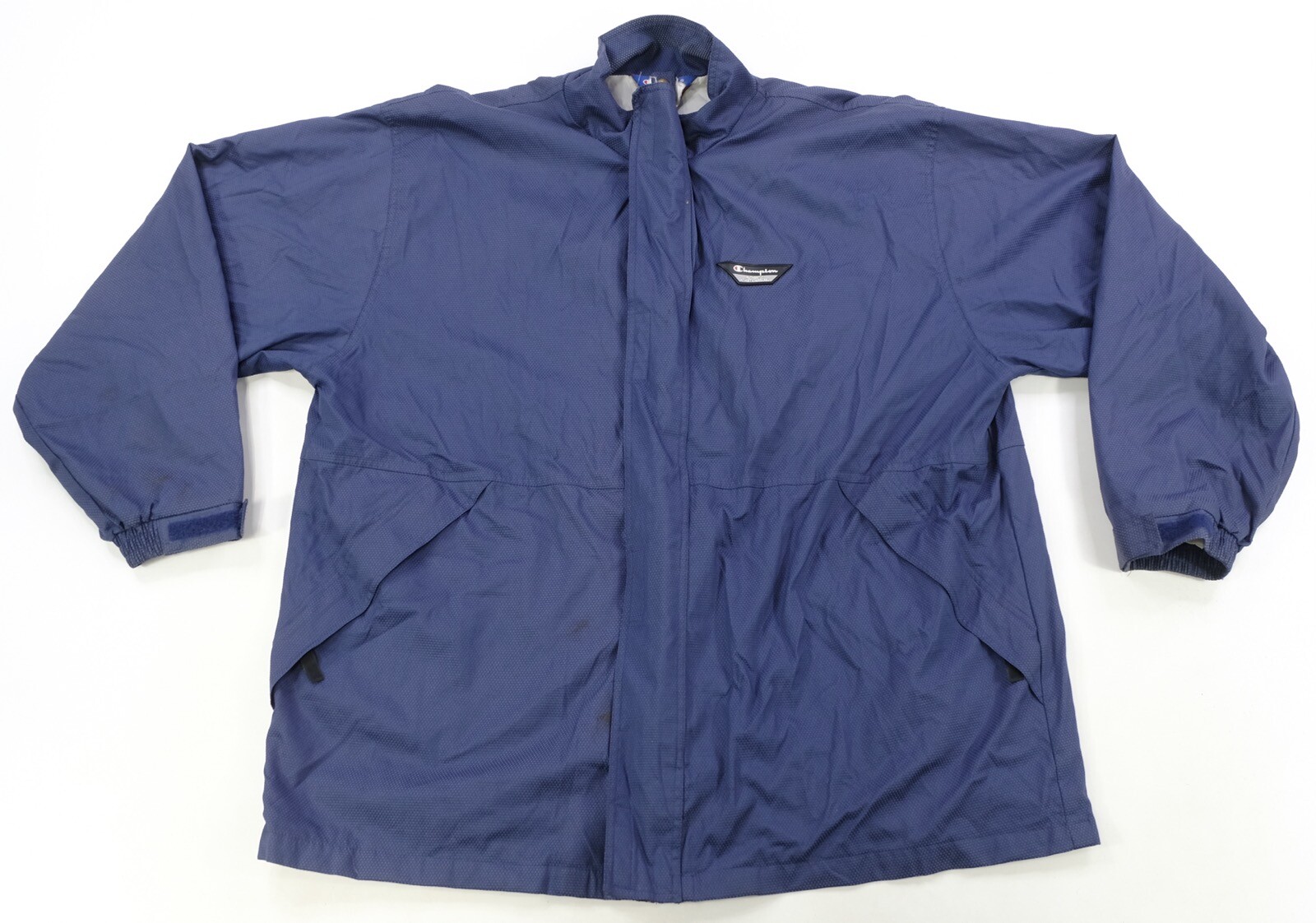 Rare Vintage CHAMPION Authentic Athletic Apparel Full Zip Jacket 90s Blue SZ 2XL
