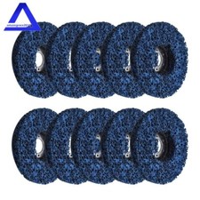 20 Pack 4.5"x7/8"Quick Change Easy Strip & Clean Discs For Paint Rust