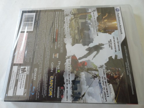 Bionic Commando Capcom Sony PlayStation 3  PS3 NTSC USA NEW SEALED - Picture 2 of 2