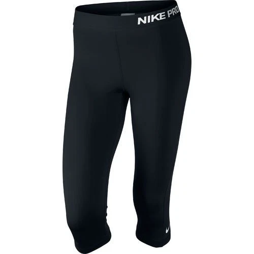 NEW NIKE [XS] Women's PRO Training/Yoga/Gym Capris-Black 589366