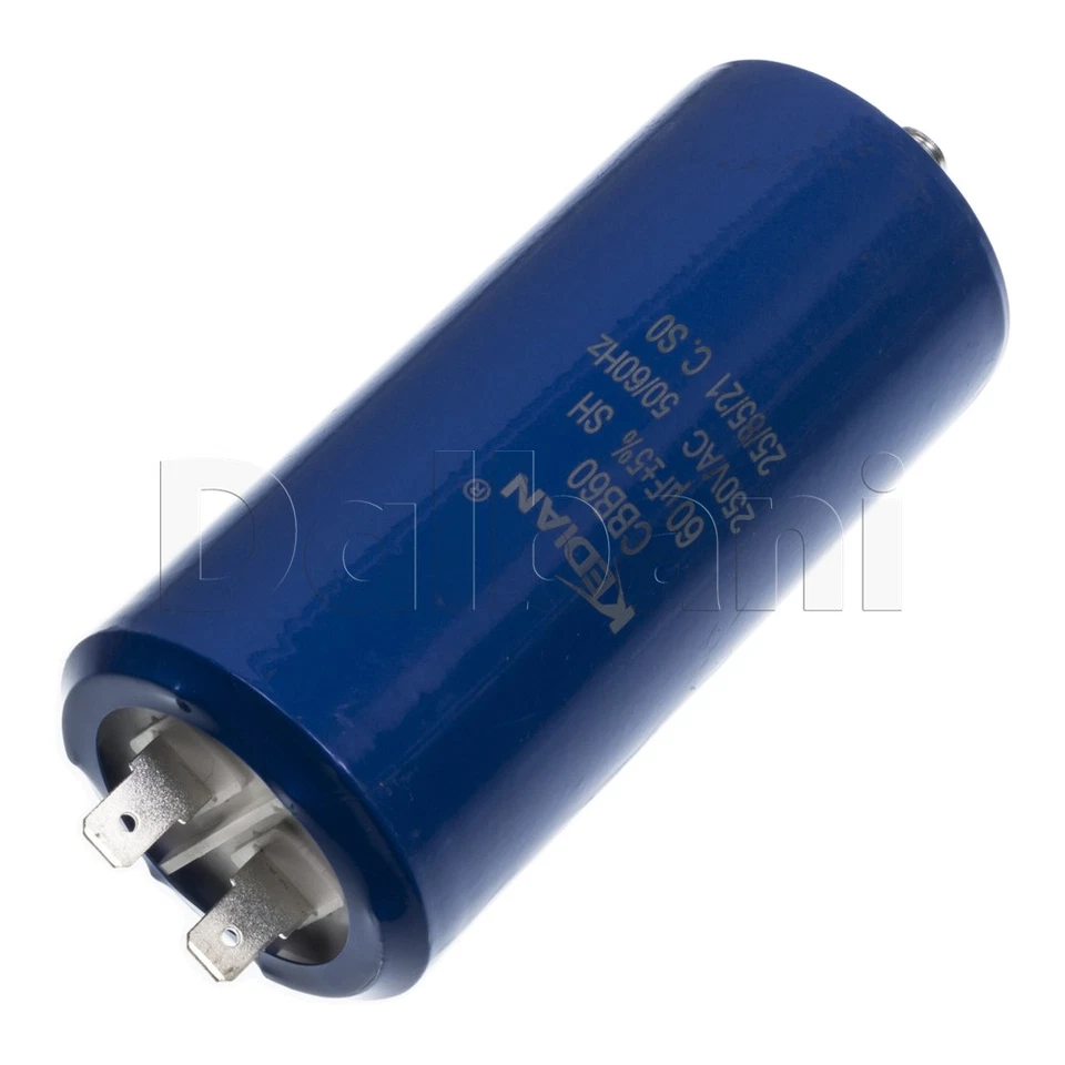 Japanese Spec CBB60 Run Capacitor 250VAC 60uF 60 uF MFD 43x84mm with stud - Image 2 of 4