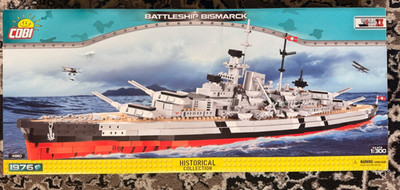 COBI Historical Collection Battleship Bismarck (Set 4810)