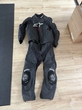 Alpinestars Orbiter V2 Perforierte 2-Teiler Motorrad Lederkombi (54)