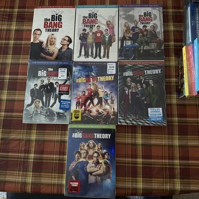 The Big Bang Theory DVD Seasons 1, 2, 3, 4, 5, 6, 7 TV Series Jim Parsons
