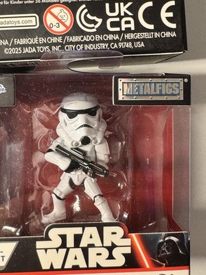 Star Wars Metalfigs lot of 4 - R2-D2 / Stormtrooper / Darth Vader