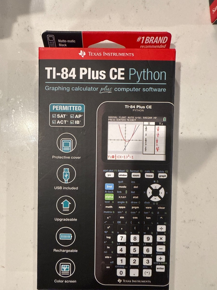 Texas Instruments TI-84 Plus CE-T Calcolatrice Grafica A Colori - Per Maturità E Università - Foto 8