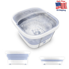 HoMedics Smart Space Collapsible Footbath Invigorating Bubble Massage