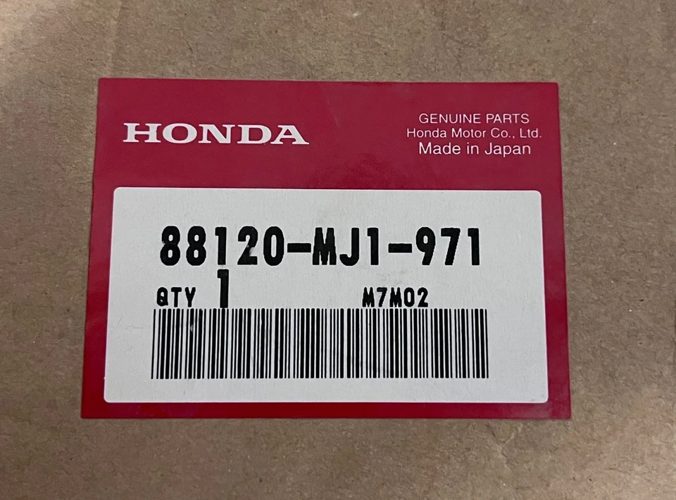 ESPEJO RETROVISOR IZQUIERDO HONDA CBX750P2 1987-2000 # 88120-MJ1-971 NUEVO OEM (562)IR Foto 4 de 4