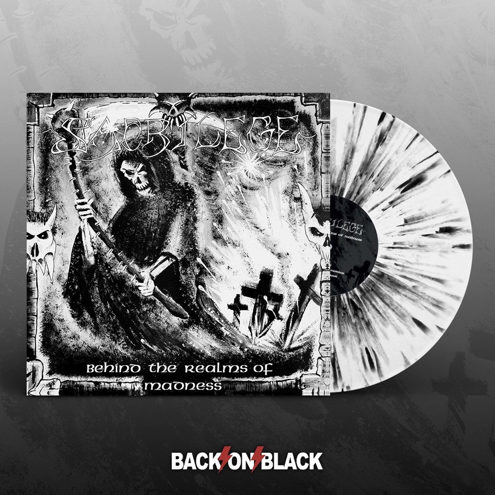 Sacrilege Behind The Realms Of Madness (white W/ Black Splatter Vinyl 2lp) 2LP N