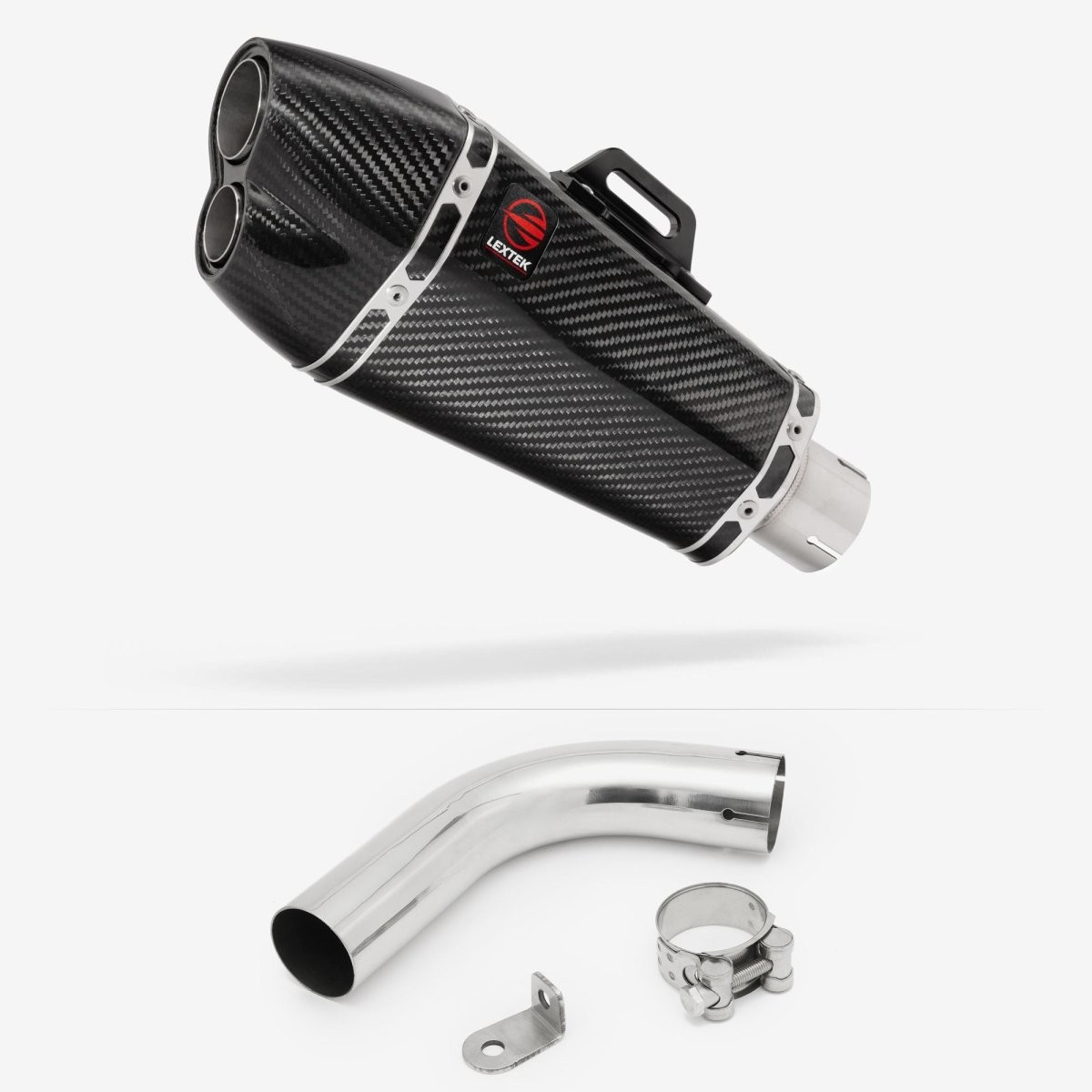 Lextek Slip-on Stainless Steel 210mm Exhaust for Honda CB1000R 08-17