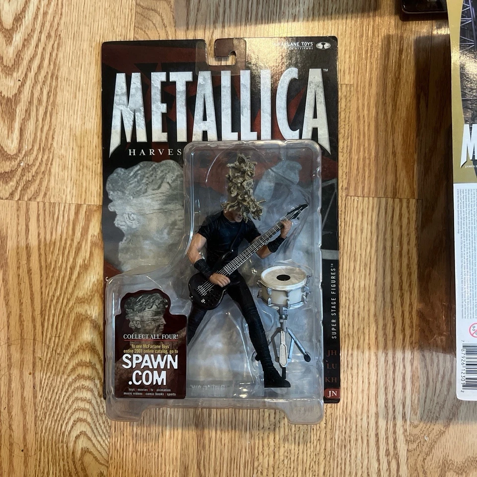Set Of 4 McFarlane Toys Metallica Harvesters Of Sorrow Figures Complete Set NIB - Image 4 of 4