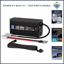 12V Lithium Battery Charger for LiFePO4 Batteries with Smart Charging System