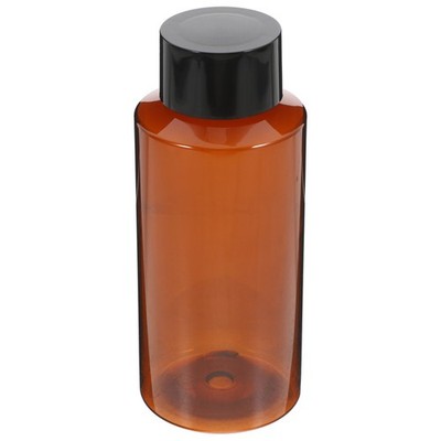Leere Shampooflaschen Bernsteinfarbene Plastikflaschen Duftzerstäuberflasche
