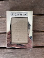 Silver Plated 2x3 I Love Grandma Photo Frame Small