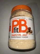 PBfit Simply Peanut Powder 24 Ounce Low Fat Gluten Free Protein Boost