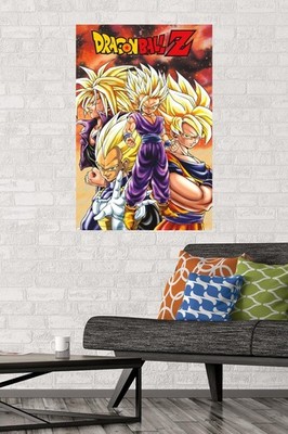 Dragon Ball Z - Saiyans Wall Poster, 34L
