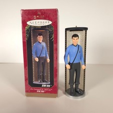 Hallmark Ornament 1997 • Dr. Leonard H. McCoy • Star Trek • con caja Star Treck