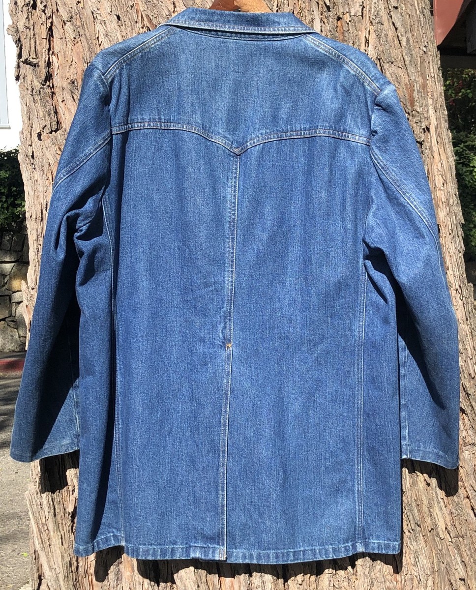 Levis Vtg 70's Strictly Rockers Denim Blazer, Coat, Jacket Cone
