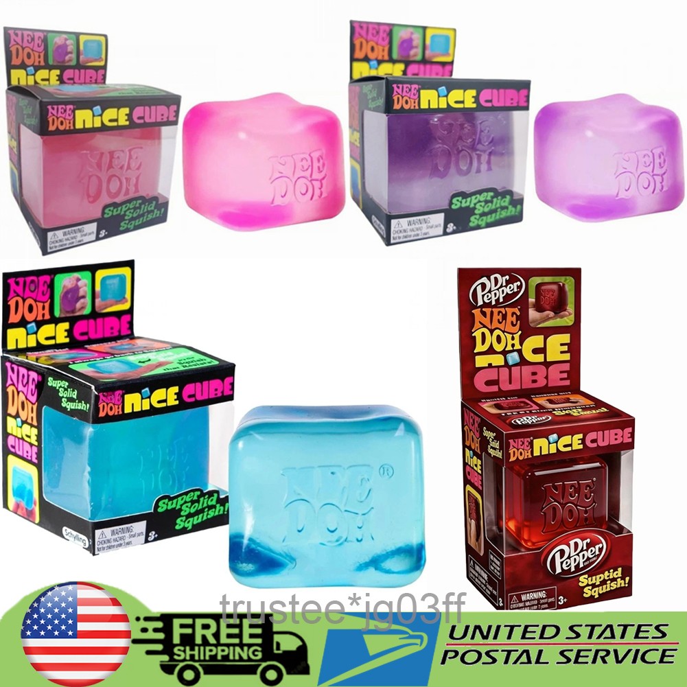 リラクゼーショングッズ NC-cube plus NeeDoh Nice Cube/Limited Edition Dr Pepper Nice Cube Suptid Squish