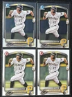 2025 Bowman - Konnor Griffin 4-Card Lot Chrome #BCP-86 Base #BP-86 Pirates
