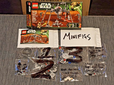 LEGO Star Wars: 75016 Homing Spider Droid Retired 2013 Ep. 2, 4 Minifigs w/box