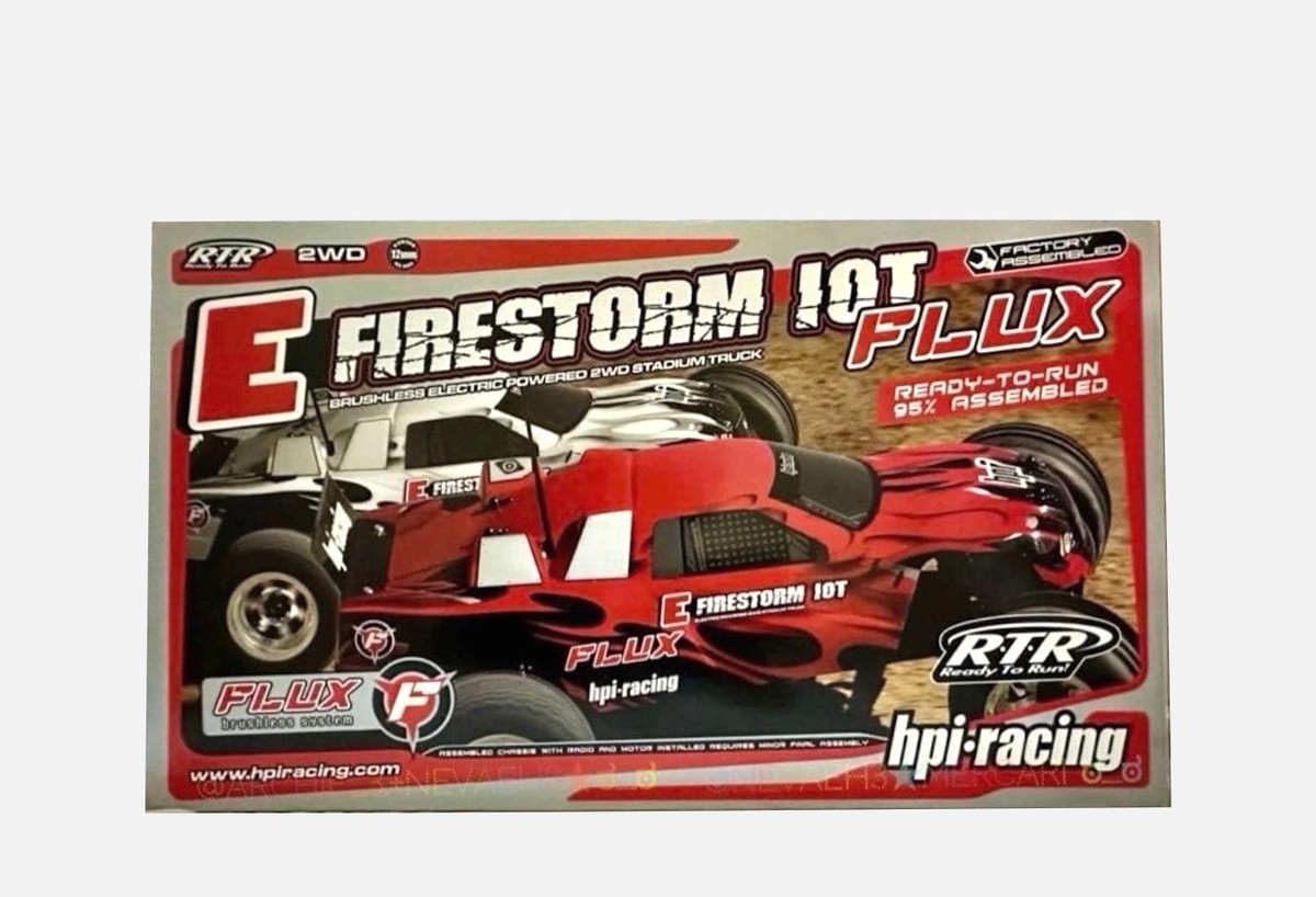 HPIレーシング Eファイアーストーム 10T FLUX 2WD HPI Racing RC 2WD E FIRESTORM 10T FLUX Ready To Run Incl US duty