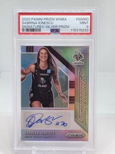 Sabrina Ionescu 2020 Panini Prizm WNBA RC Silver Prizm Auto PSA 9 #SG-SIO 