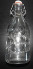 Vintage Glass Quart Milk Bottle Absolutely Pure Wire Bale Cap 1965 Embossed — photo 4