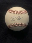 DREW BURRESS SIGNED AUTOGRAPHED OML BASEBALL BECKETT ATHLETICS 2026 1ST RD PICK