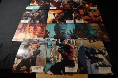 LES CLIFFS DE LA NUIT 4 le nightmare de freddy!  cinema lobby cards photo game
