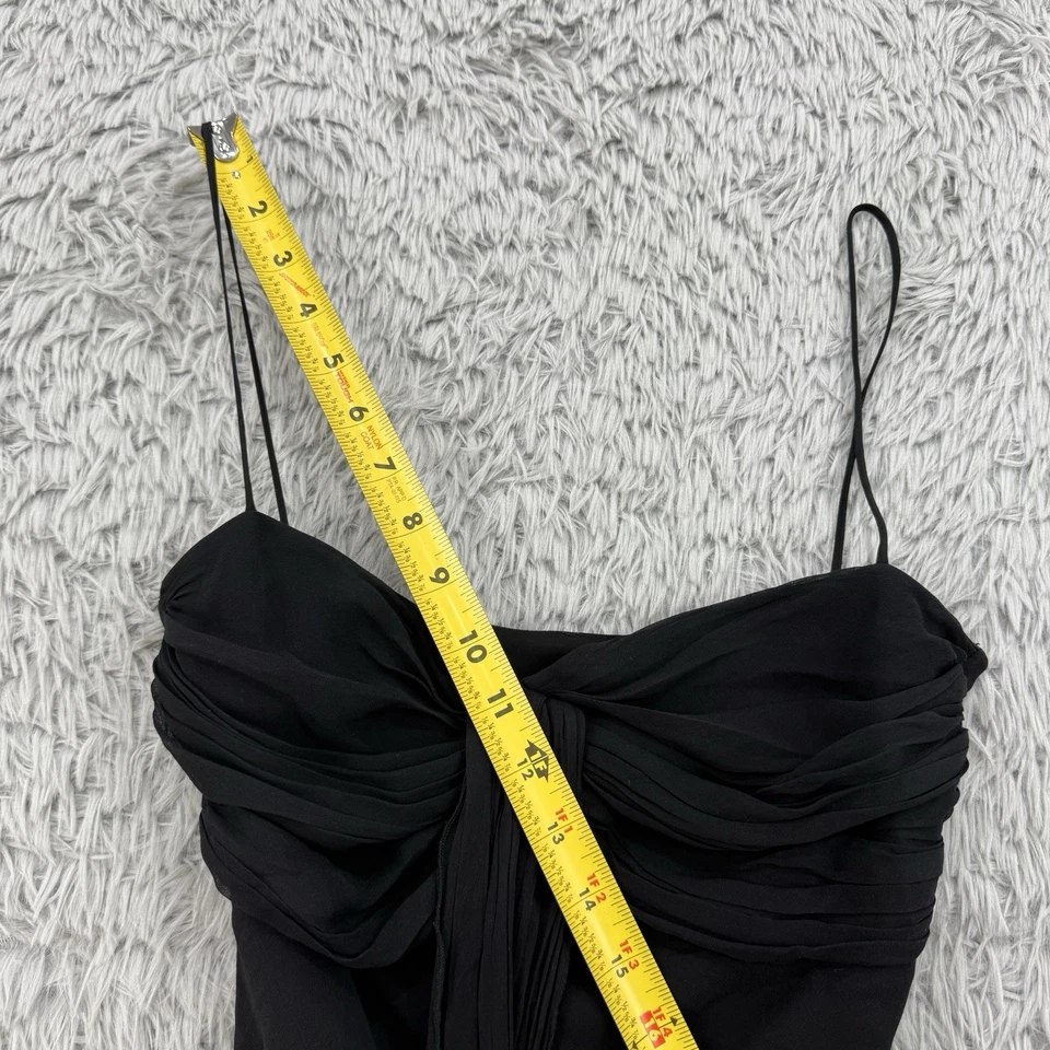 Dina Bar El платье женщин P винтажный Y2K 100% шелк фея гранж романтический каприз - Изображение 3 из 4