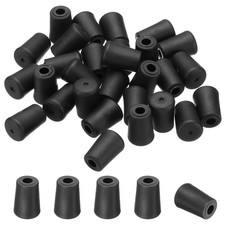 Kitchen Sink Rack Feet, 30 Pcs 4mm IDx10mm OD Rack Bottom Protector, Black