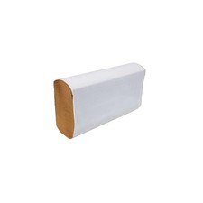 1 Case 4000 Sheets/Case Premium Kraft Multi Fold Paper Towels 9.05" x 9.05"