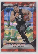 2016 Panini Prizm Rookie Red Crystals Prizm 1/75 Dan Vitale #297 l7u