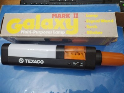 Vintage Texaco branded Mark 2 Galaxy Multi Purpose Lamp Rare with Texaco Brand