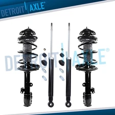 AWD Front Struts w/Coil Spring Rear Shocks Absorbers for 2011-2014 Toyota Sienna