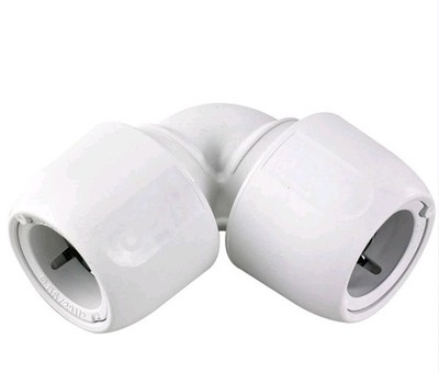 Hep2O HD5/22W Push Fit 90° Winkel - 22 mm - 10er Pack