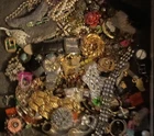 2.79 Lbs Vintage to Modern Costume Mystery Jewelry Junk Tangled Estate Craft Lot