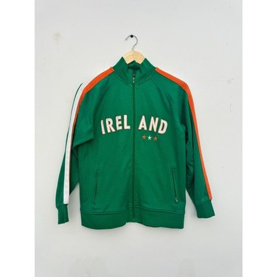 Architect Jean Co Ireland Green Track Jacket Full Zip Junior Size Large