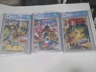 CGC Graded Lot Of 3 X-Men, Wolverine And Ironman