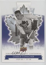 2017 Toronto Maple Leafs Centennial Blue Die-Cut Charlie Conacher #76 HOF md3
