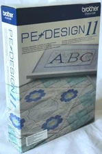 Brother PE Design 11.4 Embroidery DTG DTF Digitising Software 2025