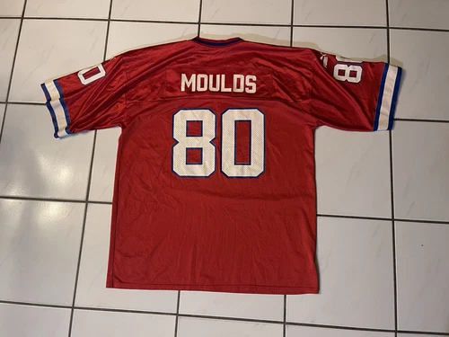 Vintage Eric Moulds Puma Buffalo Bills NFL Jersey Men’s XL Red - Picture 6 of 7