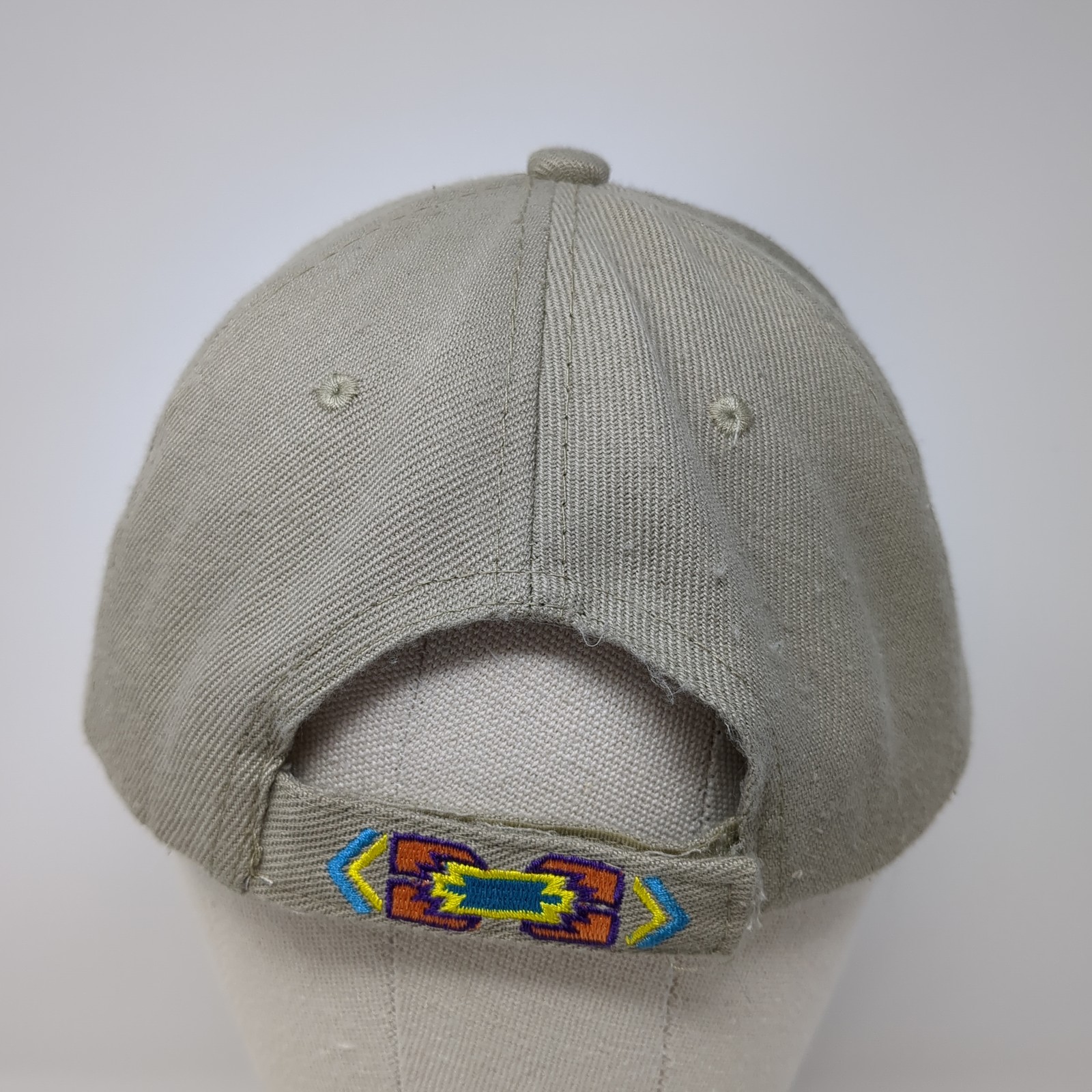 Native Bear Strapback Baseball Cap Brown OS Adjus… - image 6