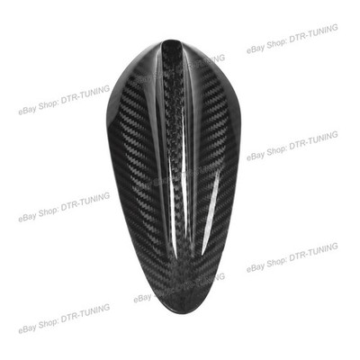 Carbon Fiber Shark Fin Roof Antenna Trim Cover For BMW X6 M M50i G06/F96 Pre-LCI