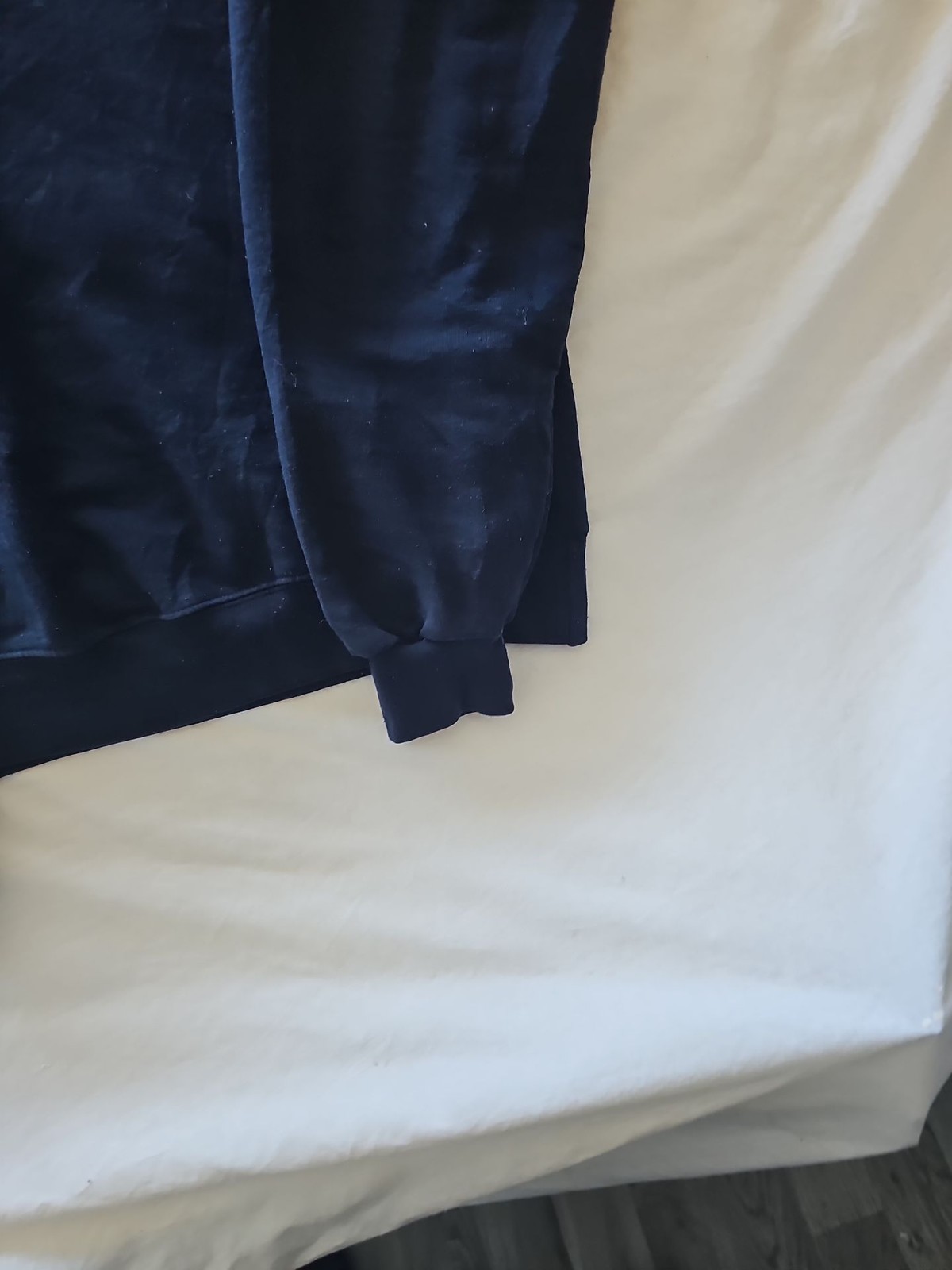Champion Eco Authentic Navy Crewneck Sweatshirt 'AH' Embroidery 280 image 3