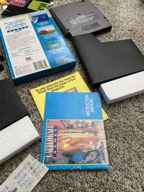 Silent Service California Games Jeoboardy & Wheel Nintendo NES CIB Lote en caja x 4