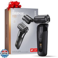 MANSCAPED  The Chairman  PRO Men  s Electric Foil Face Shaver - Tw
